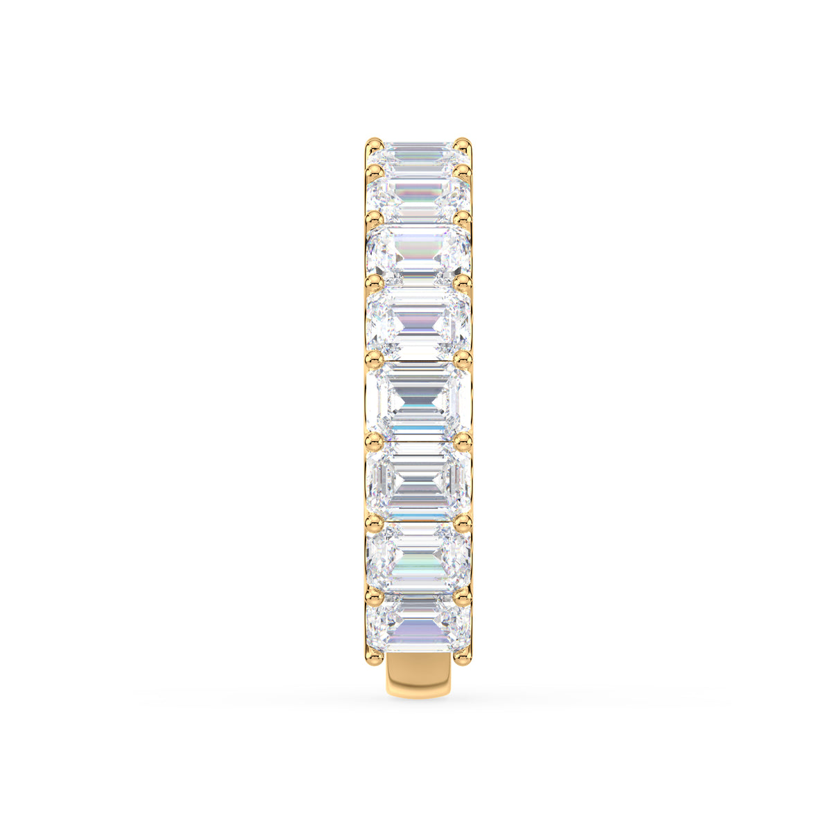 Tess Emerald Lab Grown Diamond 3/4 Eternity Ring