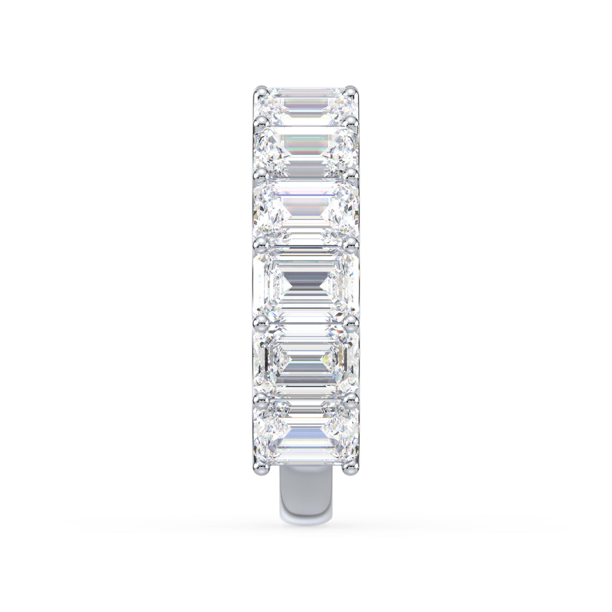 Tess Emerald Lab Grown Diamond 3/4 Eternity Ring