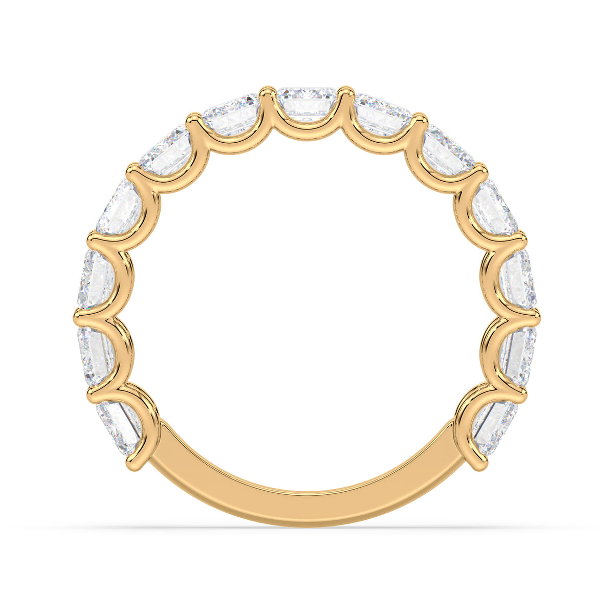 Tess Emerald Lab Grown Diamond 3/4 Eternity Ring