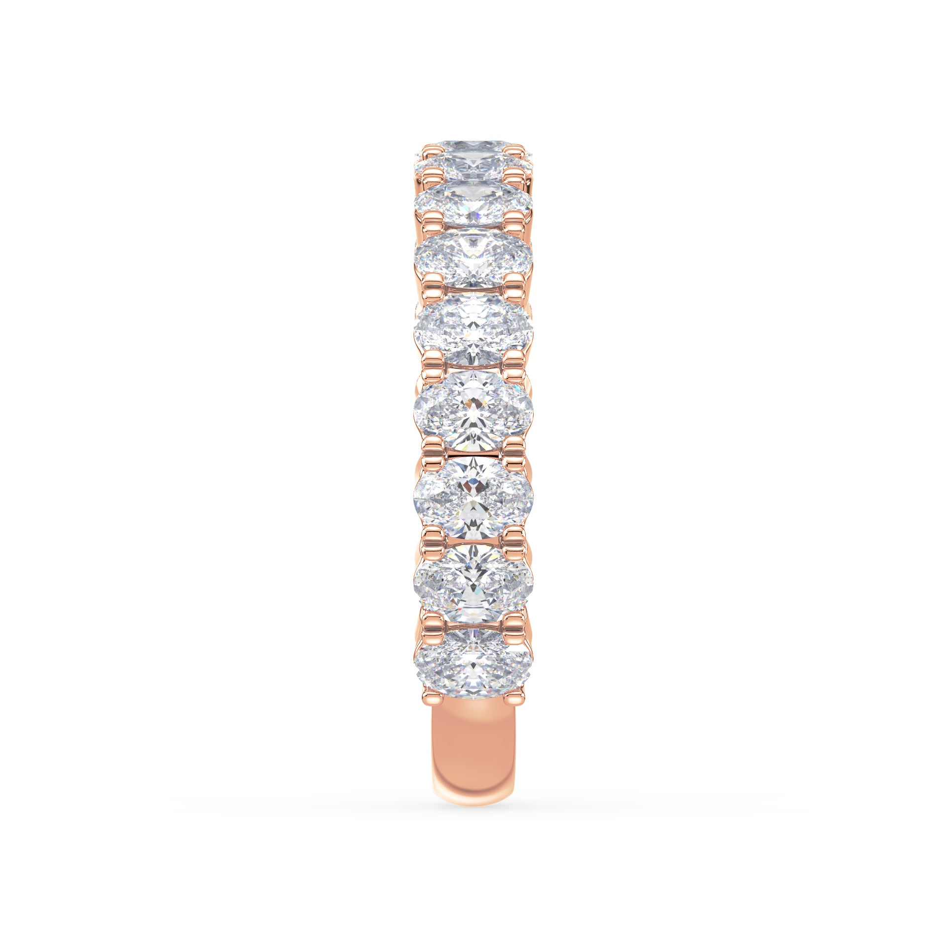 Selby Oval Lab Grown Diamond 3/4 Eternity Ring
