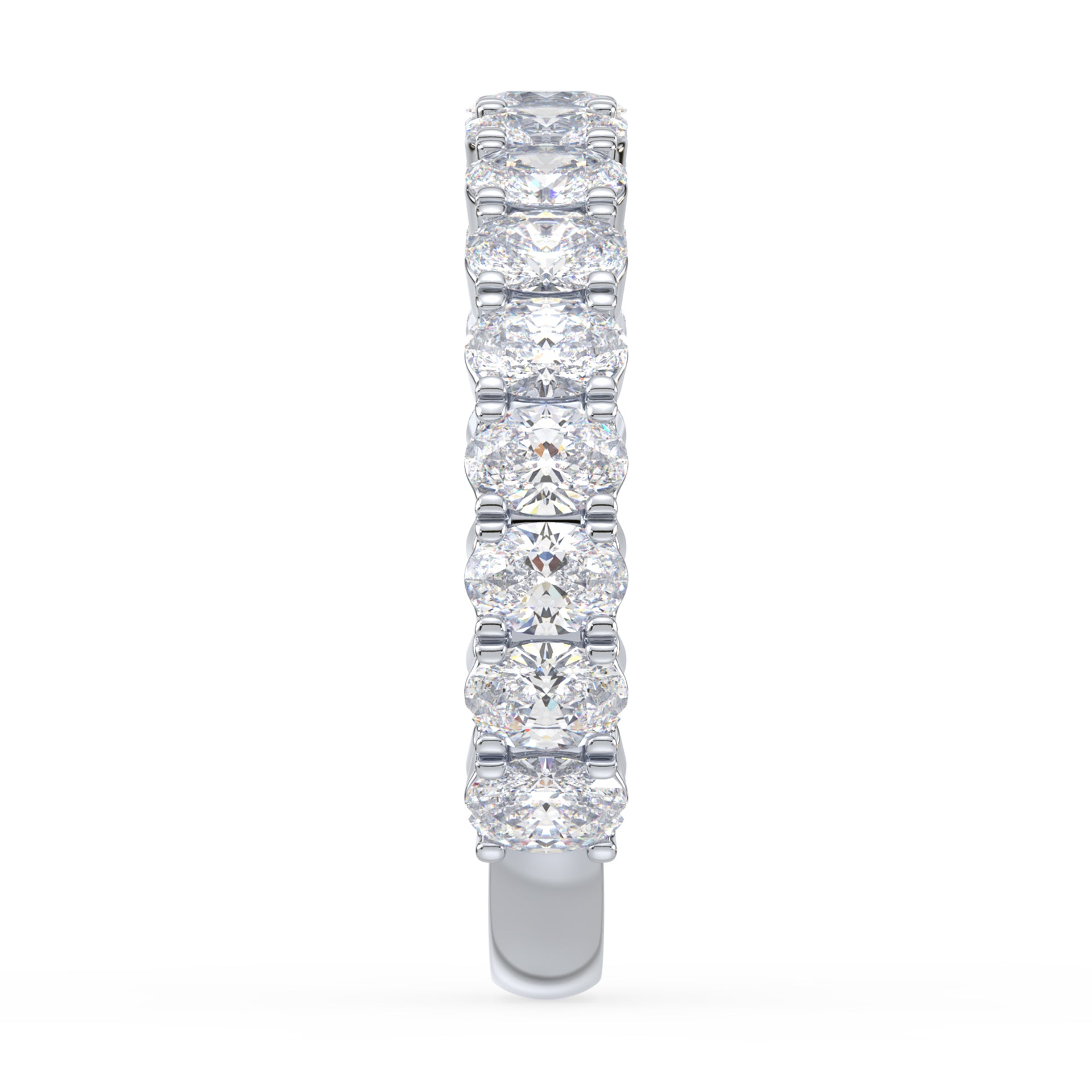 Selby Oval Lab Grown Diamond 3/4 Eternity Ring