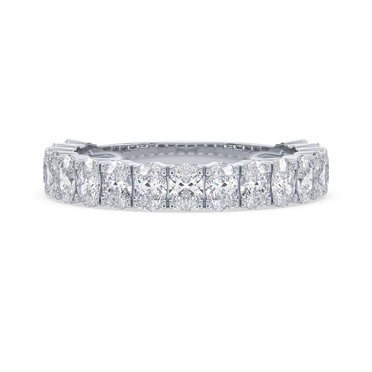 Selby Oval Lab Grown Diamond 3/4 Eternity Ring