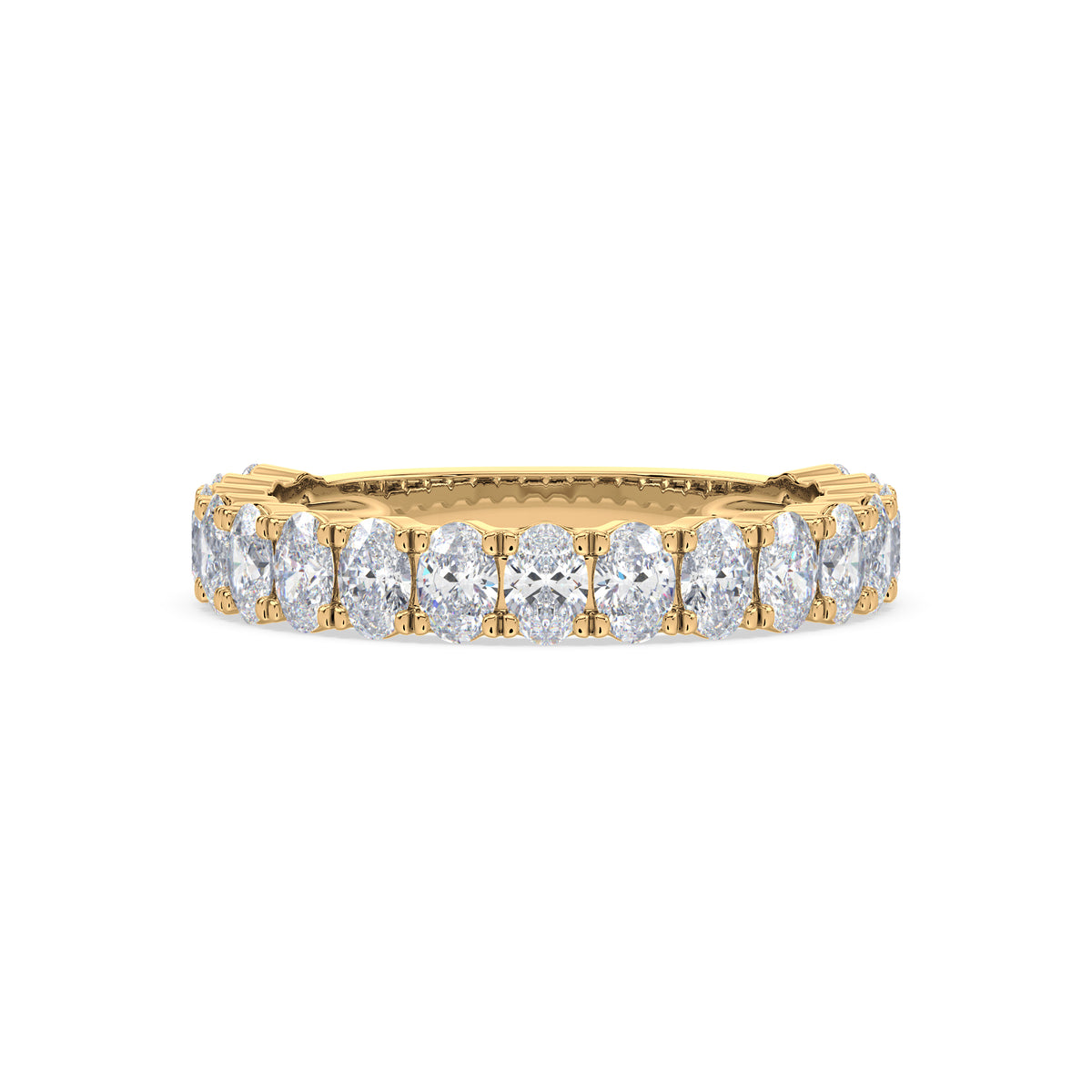 Selby Oval Lab Grown Diamond 3/4 Eternity Ring