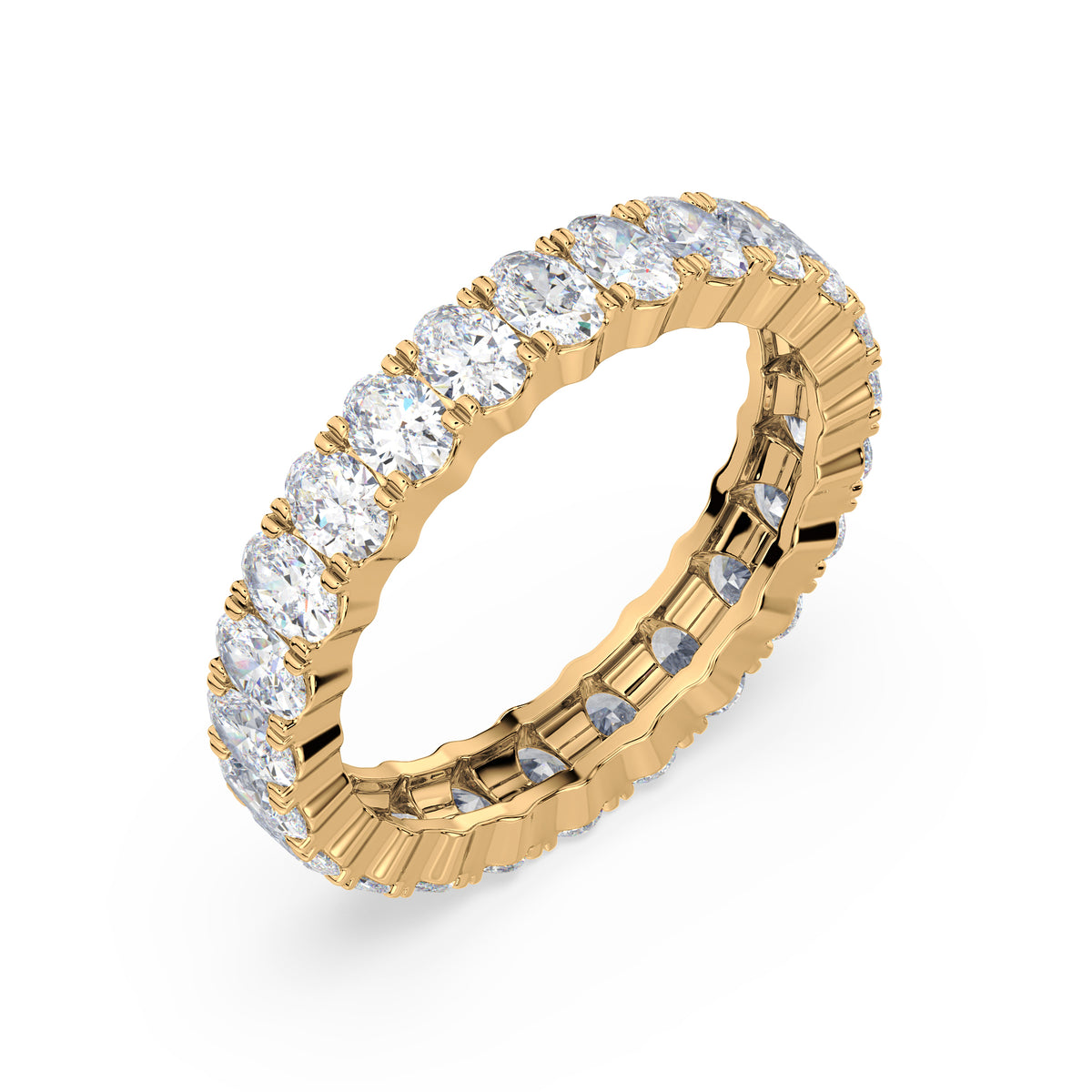 Selby Oval Lab Grown Diamond Eternity Ring