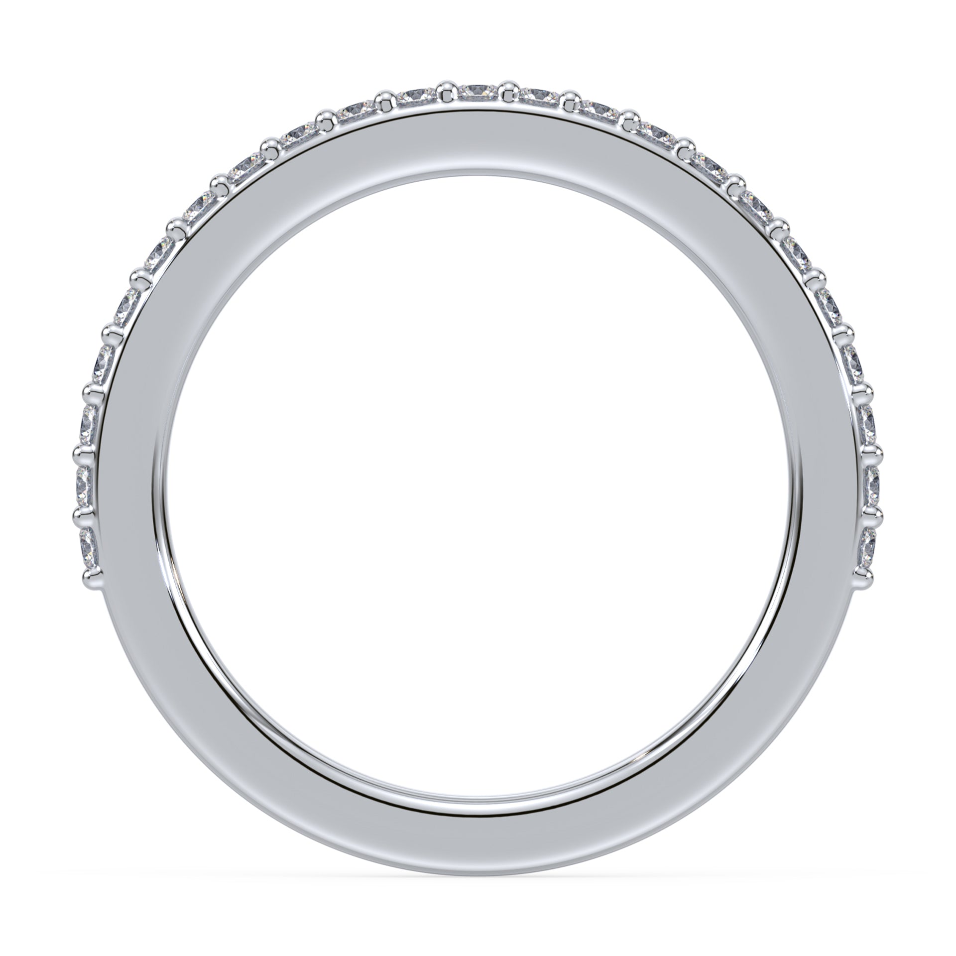 Charlotte Pavé Diamond Wedding Ring