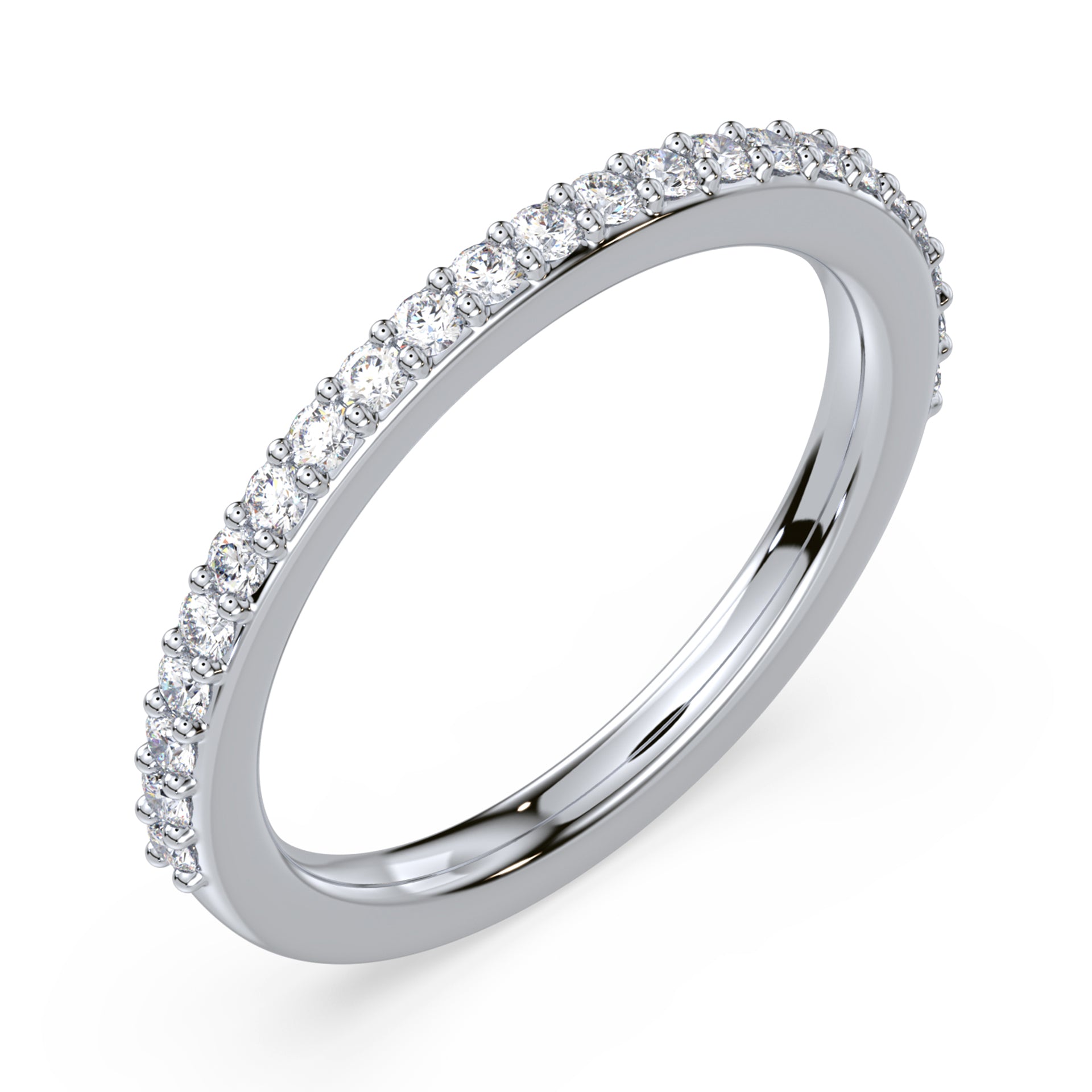 Charlotte Pavé Diamond Wedding Ring