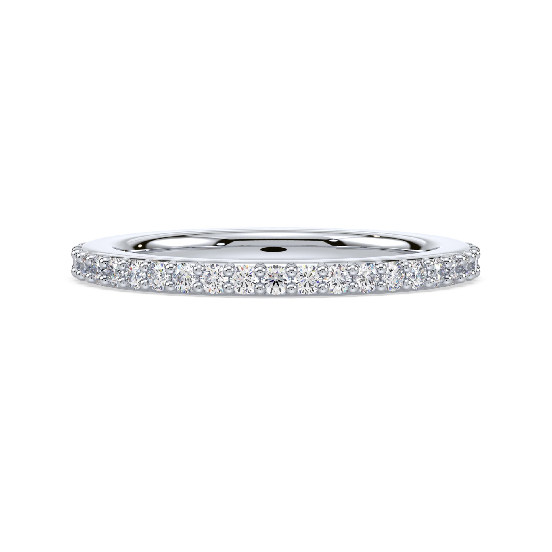 Charlotte Pavé Diamond Wedding Ring