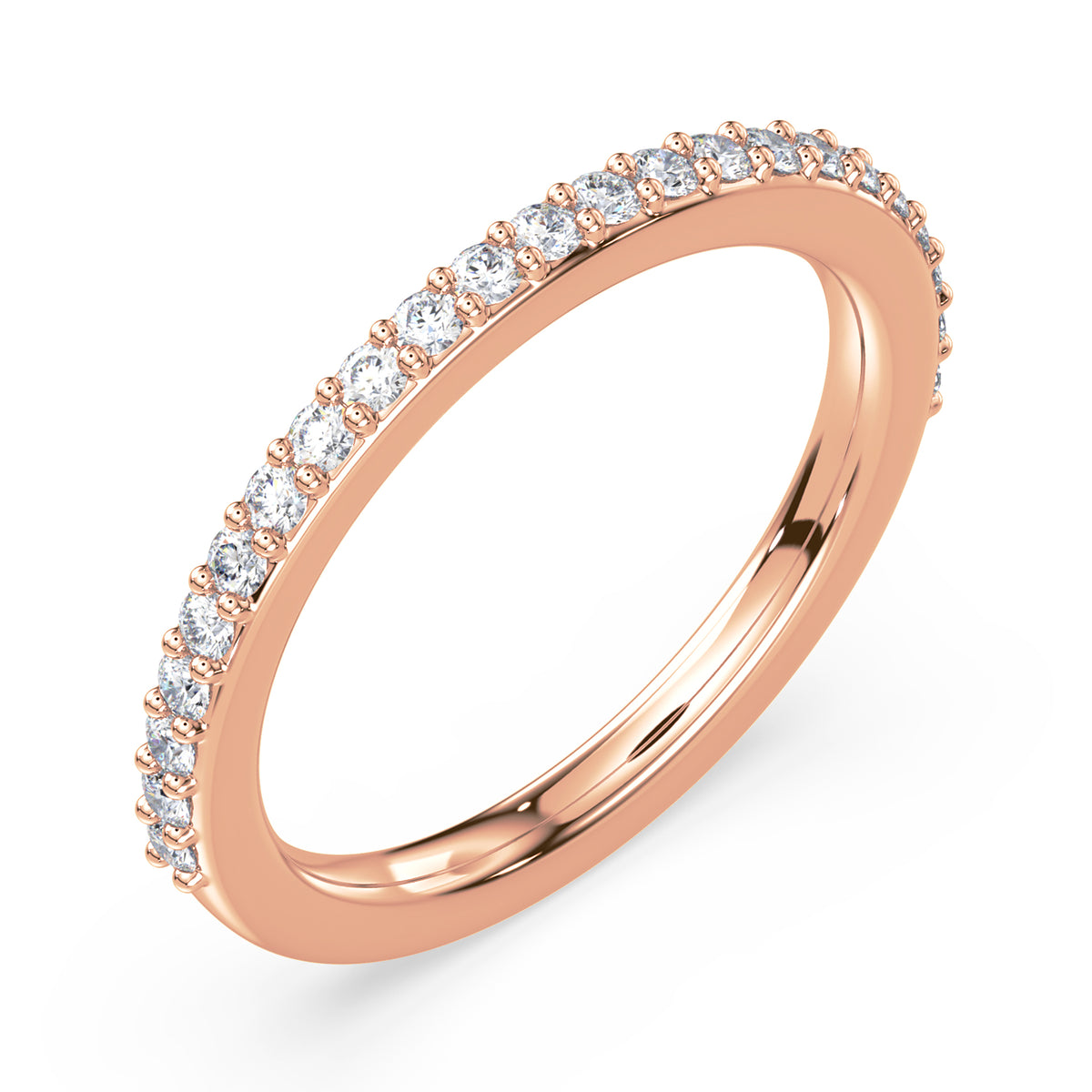 Charlotte Pavé Diamond Wedding Ring