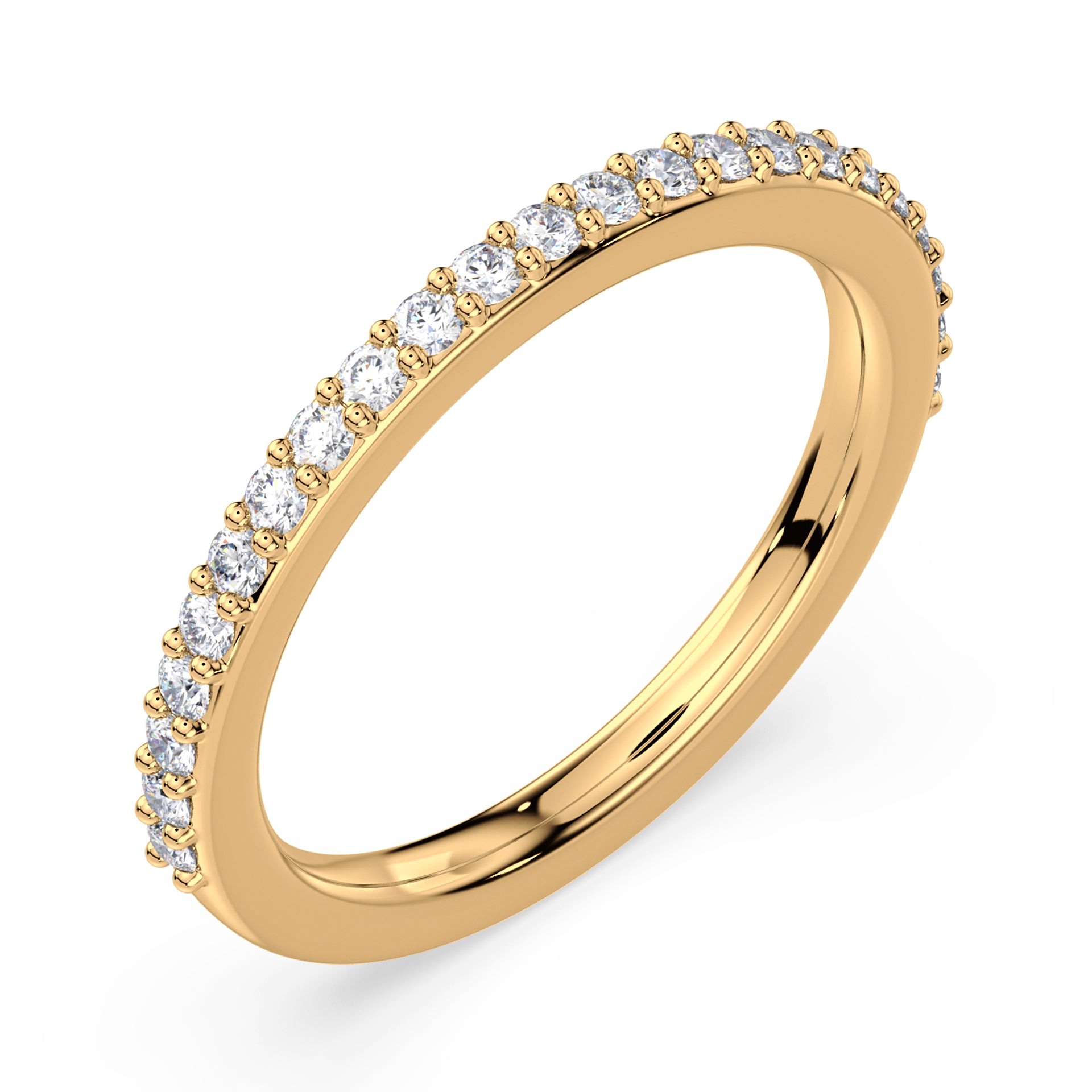 Charlotte Pavé Diamond Wedding Ring