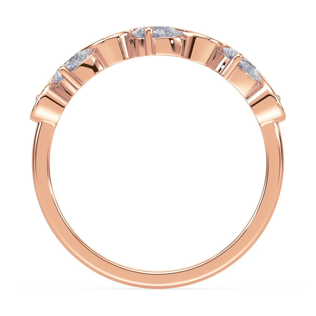 Sarah Wave Diamond Ring