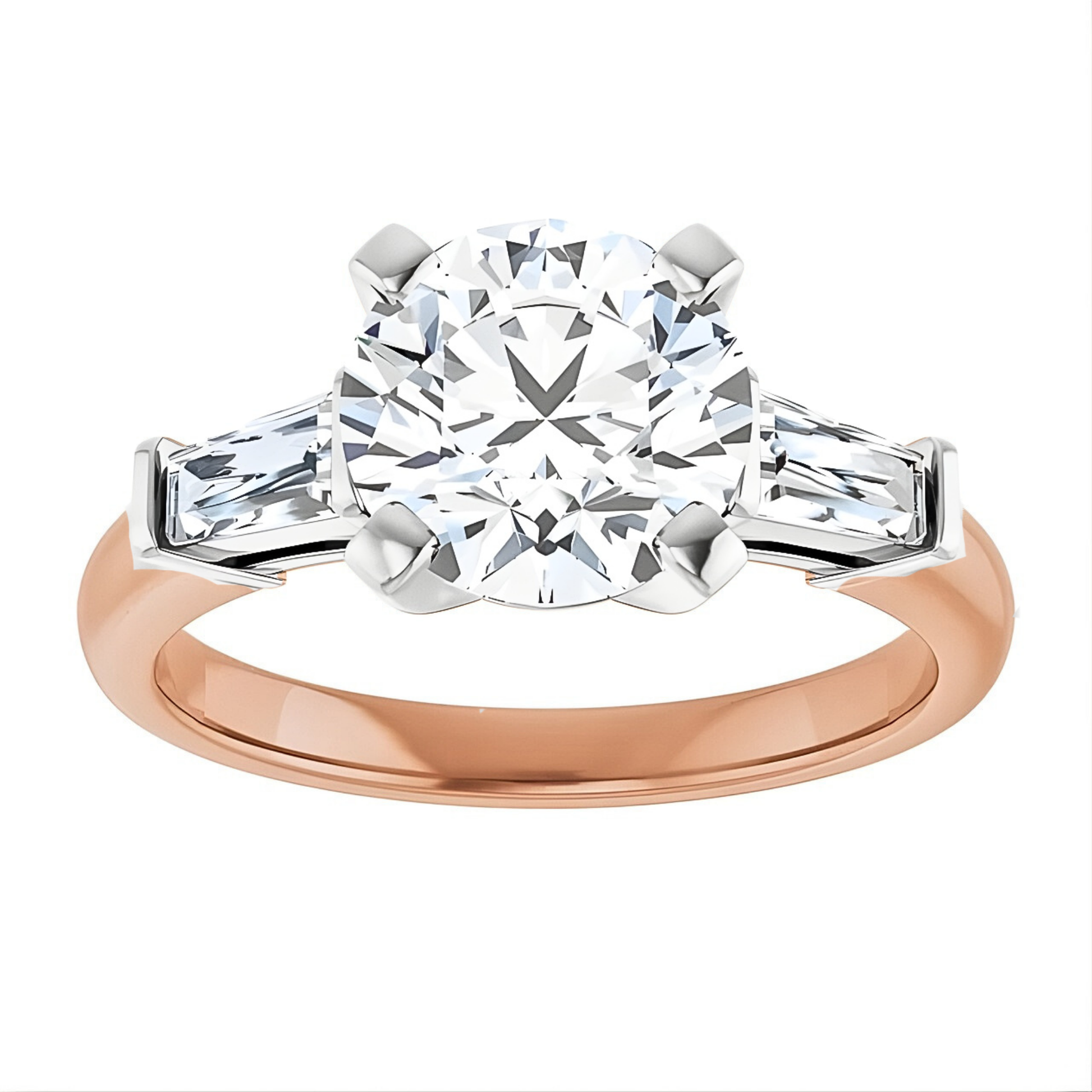 Lauren Three Stone Setting