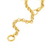 Inez Rolo Link Push Lock Necklace