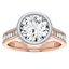 Megan Channel Baguette Bezel Setting