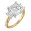 Custom Three Stone Setting