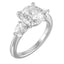 Custom Pear Accented Setting