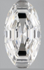 4.20ct Modified Oval Cut Lab Grown Diamond