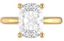 Custom Solitaire Setting with Hidden Halo