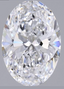 2.04ct Oval Cut Lab Grown Diamond E VVS2