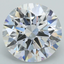 4.97ct Round Cut Lab Grown Diamond E VVS2 Ideal