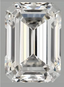 3.71ct Emerald Cut Lab Grown Diamond G VVS2