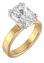 Custom Solitaire Double Claw Setting