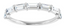 East-West Baguette Wedding Ring