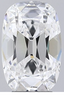 4.05ct Old Mine Style Elongated Cushion Cut Lab Grown Diamond E VVS2