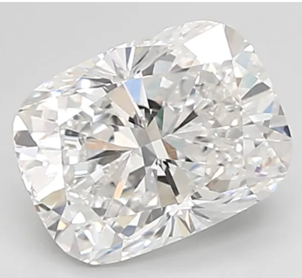 2.91ct Elongated Cushion Cut Lab Grown Diamond E VVS2