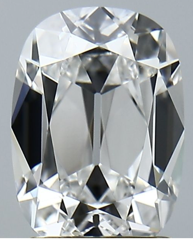 2.22ct Old Mine Elongated Cushion Cut Lab Grown Diamond E VVS2