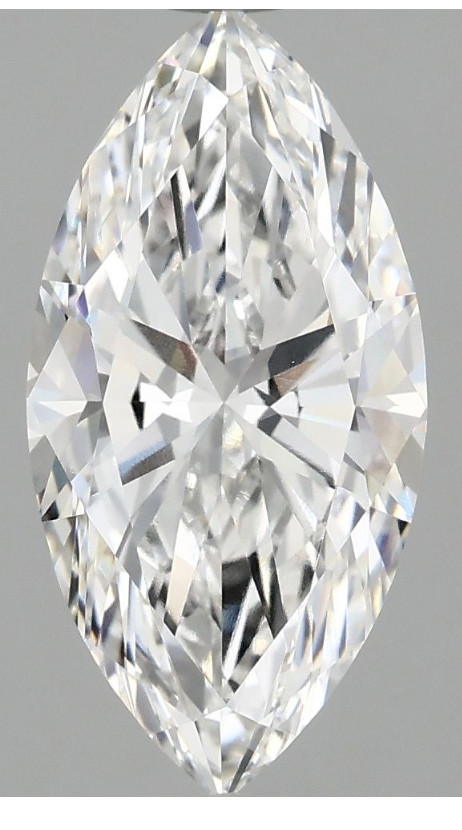 2.88ct Marquise Cut Lab Grown Diamond E VVS2