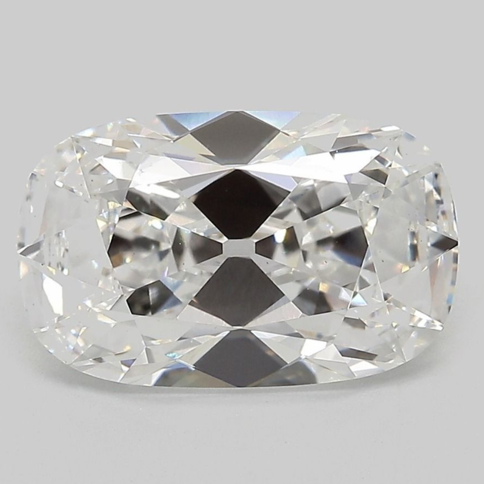 4.06 CT E VS1 Old Mine Elongated Cushion Lab Grown Diamond (Certified)