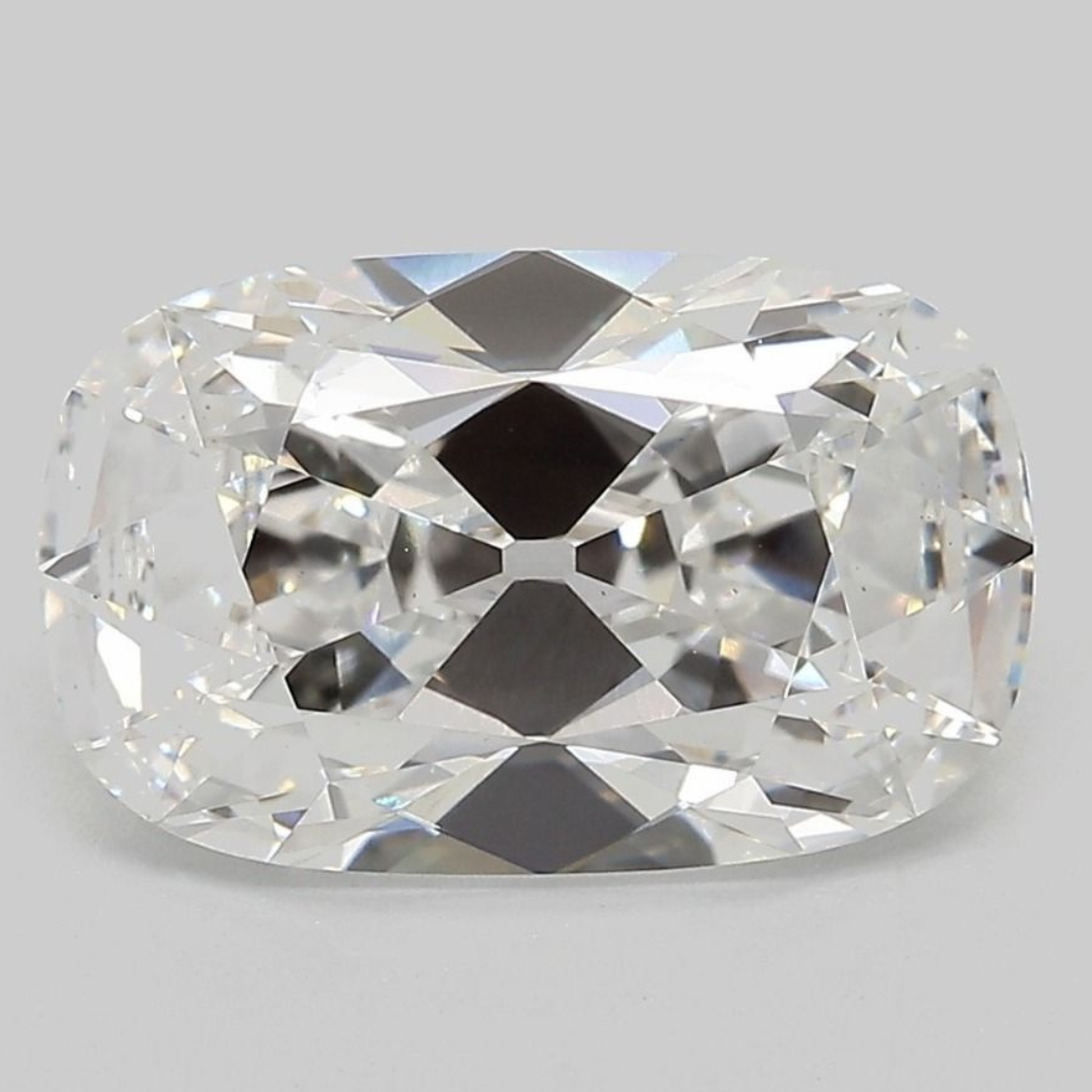 4.06 CT E VS1 Old Mine Elongated Cushion Lab Grown Diamond (Certified)