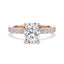 Addison Hidden Halo French Pavé Setting
