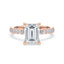 Addison Hidden Halo French Pavé Setting
