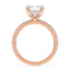Addison Hidden Halo French Pavé Setting