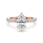 Addison Hidden Halo French Pavé Setting