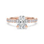 Addison Hidden Halo French Pavé Setting