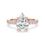Addison Hidden Halo French Pavé Setting