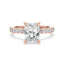 Addison Hidden Halo French Pavé Setting