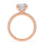 Addison Hidden Halo French Pavé Setting