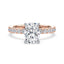 Addison Hidden Halo French Pavé Setting