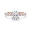 Addison Hidden Halo French Pavé Setting