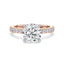 Addison Hidden Halo French Pavé Setting