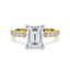Addison Hidden Halo French Pavé Setting