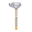 Addison Hidden Halo French Pavé Setting