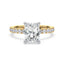 Addison Hidden Halo French Pavé Setting
