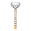 Addison Hidden Halo French Pavé Setting