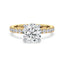 Addison Hidden Halo French Pavé Setting