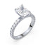 Addison Hidden Halo French Pavé Setting