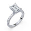 Addison Hidden Halo French Pavé Setting